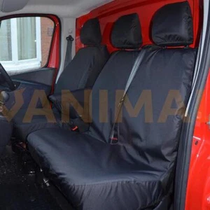 Renault Trafic 2014- Tailored Waterproof Front Seat Covers (Driver Side and T... - Picture 1 of 1