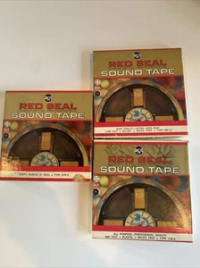 RCA Red Seal Magnetische Aufnahme Tonband Menge 3. EPR-5, 5M-12, 15A-6 - Bild 1 von 13