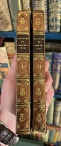 1824 Voltaire (2 Bände) Histoire de Charles XII: Französische Sprache: Geschichte - Bild 1 von 9