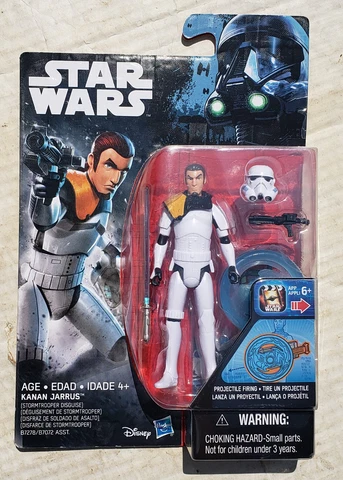 Star Wars Kanan Jarrus Stormtrooper Rebels Rogue One 3.75  Figure Hasbro 2016 Cover