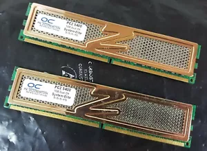 2 GB 667 MHz PC2-5400 DDR2 RAM memoria di lavoro 2x1 GB OCZ OCZ2SE6672GK - Foto 1 di 1