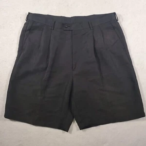 Nike Golf Shorts Size 40 Black Men's 9" Inseam Pleated Rayon Polyester Casual - Picture 1 of 4