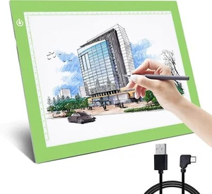 Tracing Light Table Ultra-Thin A4 LED Copy Board NXENTC Green, green - Picture 1 of 7