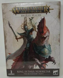 Warhammer Age of Sigmar 87-36 Broken Realms - King Sythus Nemmetar - New Sealed - Imagen 1 de 2