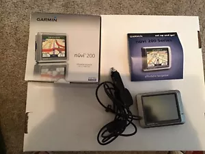 Garmin Nuvi 200 GPS with Box & Bundled Accessories - Picture 1 of 1