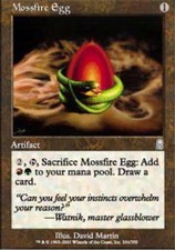 4x Mossfire Egg ~ Near Mint Odyssey MTG Magic x4 4 UltimateMTG Playset Artifact
