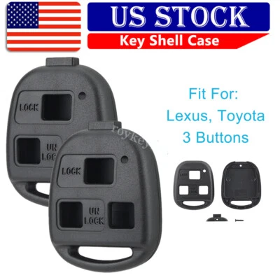 2 fundas de repuesto para llavero remoto para Lexus ES330 RX330 2004 2005 2006 Foto 1 de 4