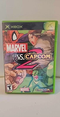 Marvel Vs Capcom 2 (Original Xbox, 2003) Game CIB Complete  - Image 1 of 4