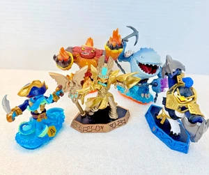 Lotto di 5 figurine Skylanders Swap Force Wash Buckler, Blast Zone, Trap Shadow, St - Foto 1 di 10