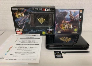 Consola de juegos Nintendo 3DS LL Monster Hunter 4 paquete especial Magala negra con caja - Imagen 1 de 14