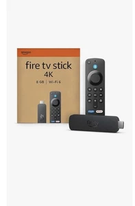 Amazon Fire TV Stick 4K Max 16GB WIFI 6E Media Stream,  Alexa Voice Remote - NEW - Picture 1 of 1