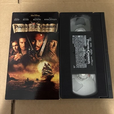 Pirates of the Caribbean: The Curse of the Black Pearl (VHS, 2003) Bundle & Save Foto 1 de 2