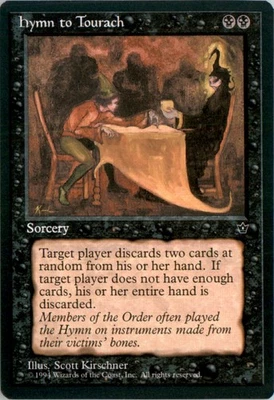 Hymn to Tourach (Kirschner) Fallen Empires FEM Normal NM - Image 1 of 2