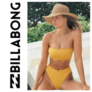 BNWT BILLABONG LADIES SUNS OUT BANDEAU TOP & MAUI RIDER PANT (SMALL/8) LAST ONE - Picture 1 of 6