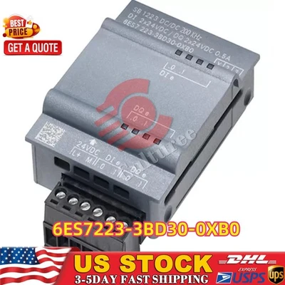 New Siemens 6ES7 223-3BD30-0XB0 S7-1200 Digital I/O SB 1223 6ES7223-3BD30-0XB0 - Image 1 of 4