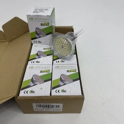 ~7~LED lamps Cup White AC/DC 12v 5w Model MR16-2835-60SMD - Image 1 of 4