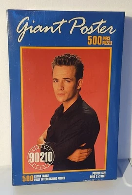 MAKE OFFER Luke Perry Beverly Hills 90210 500 Piece Poster Size Puzzle Dylan NIB - Image 1 of 2