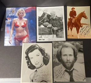 5 original signierte Auto Lot 8x10 Charlize Theron, Monte Hale D21 - Bild 1 von 6