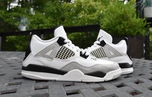 Nike Air Jordan 4 Retro PS 'Negro Militar' 2022 BQ7669-111 Juvenil Talla 3Y - Imagen 1 de 10