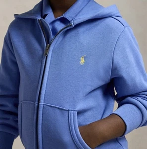 Polo Ralph Lauren Kids Toddler Unisex French Terry Full-Zip Hoodie Size 6T - Picture 1 of 9