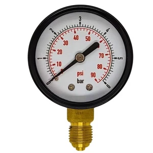 Pressure gauge 0-2,5bar 1/4 Customs Class 2.5 Bottom connection Diameter 50mm Pr - Picture 1 of 8