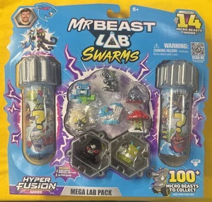 Mr Beast Lab Swarms S3 Mega Lab Pack - 14 Micro Beasts Assortment 3 - Picture 1 of 6