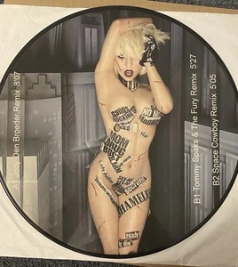 Lady GaGa - Poker Face - Remixes - 12” Picture Disc - 2010 - France Import - Picture 1 of 3