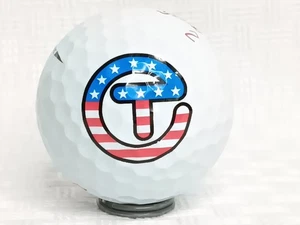 Pelota de golf Scotty Cameron Circle T Flag Titleist Pro V1X - Imagen 1 de 4