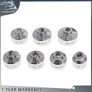 Oil Filter Wrench 7-Piece Socket Set Tool Kit for 24-38 mm - Picture 1 of 4