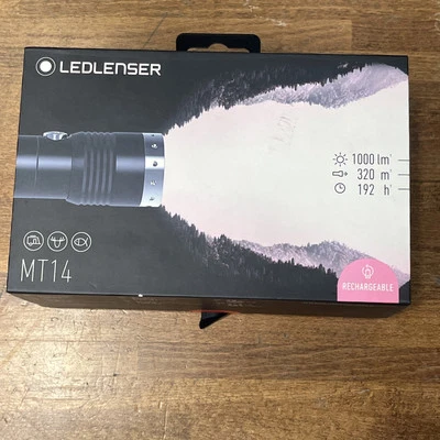 LEDLENSER MT14 RECHARGEABLE 1000 Lumens MADE IN GERMANY  - Image 1 of 4