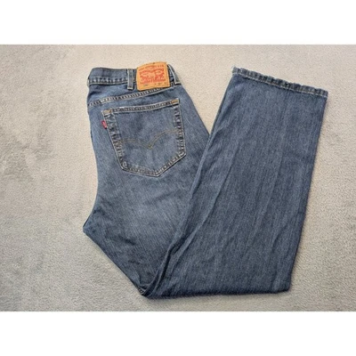 Levi Strauss 559 Relaxed Fit Jeans Mens W38 L32 Blue Denim Casual Pants - Image 1 of 4