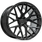 (4) 19" Rohana Wheels Rfx10 Gloss Black Rims (B6)