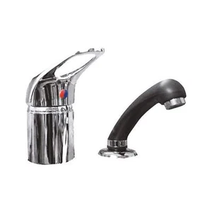 Handbrause für Waschbecken Friseursalon Friseur Wasserhahn Hand-Brause Schwarz - Bild 1 von 9