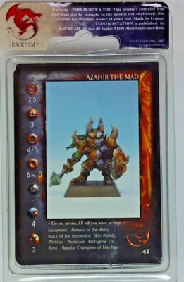 Rackham Confrontation: AZAHIR THE MAD NMAV01 - Image 1 of 2