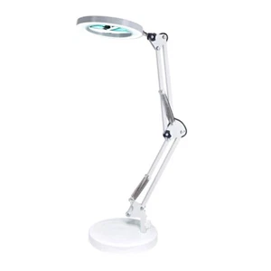 Magnifier with 64 LEDs Desk Table 8X I4U9 - Picture 1 of 11