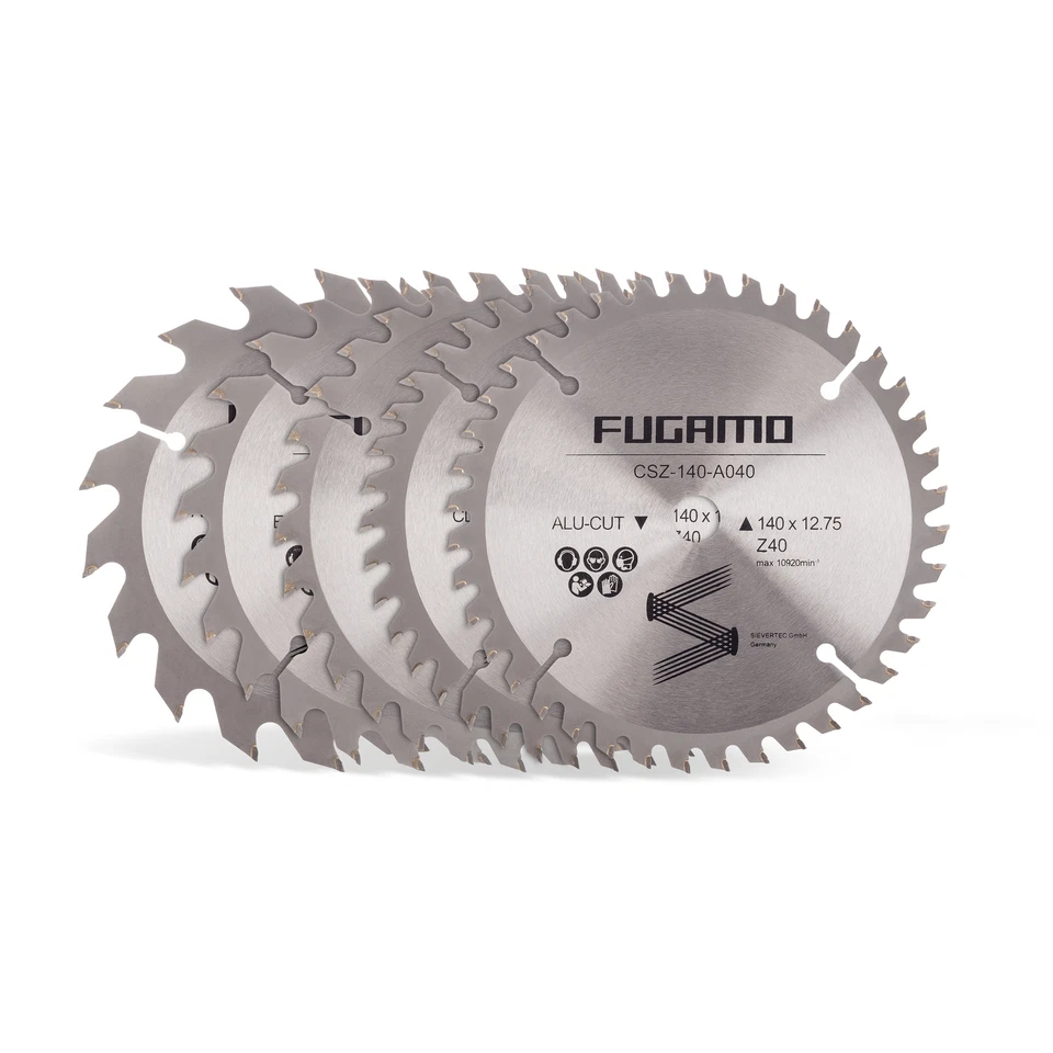 Kreissaegeblatt 140 x 12,7 mm für Holz, PVC oder Alu, HM Wechselzahn 18 24 30 40 - Bild 1 von 1