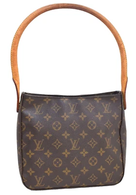 Echte Louis Vuitton Looping MM Schultertasche Monogramm Canvas M51146 LV 49075 - Bild 1 von 4