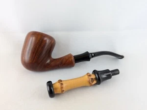 Sven Knudsen Churchwarden, Estate Freehand Pfeife - pipe - pipa, nice Flamegrain - Bild 1 von 10