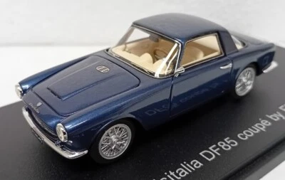 CISITALIA DF85 COUPE' FISSORE 1961 BLU SC.MET ESVAL 43042B - Immagine 1 di 3