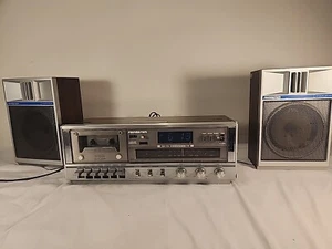 Soundesign Alarm Clock AM/FM Radio and Cassette Player/Recorder Tested Working - Picture 1 of 13