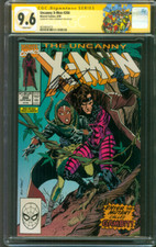 Uncanny X Men 266 CGC SS 9.6 Claremont 1st Gambit Andy Kubert art 8/1990