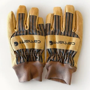 CARHARTT NEW GLOVES SIZE LARGE SUEDE WARM INSULATED - Picture 1 of 1
