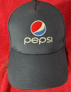 Gorra Pepsi Para Hombres Gorra Correa Azul Ajustable Camionero Soda Logo Chicago Burn Unit - Imagen 1 de 5