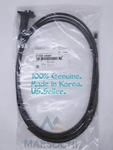 ✅GENUINO ✅CABLE LIBERACIÓN PUERTA COMBUSTIBLE para 11-16 HYUNDAI ELANTRA OE# 81590-3X001 - Imagen 1 de 1