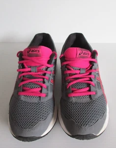 Asics Ladies Gel Contend 5 Wide Size 9 Amplifoam Grey and Fuchsia - Picture 1 of 14