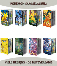 Sammelalbum für 240 Pokemon Karten 4Pocket Sammelmappe Portfolio Heft Geschenk