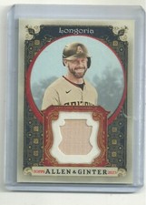 2023 ALLEN & GINTER EVAN LONGORIA FULL SIZE BAT RELIC CARD AGRB-EL