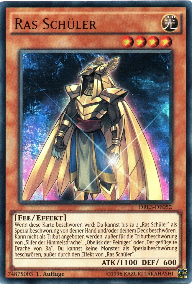 DRL3-DE052 Ras Schüler 1 Aufl. Ultra Rare a Dragons of Legend 3 - Bild 1 von 1