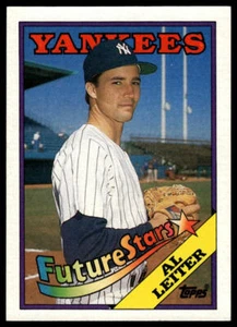 1988 Topps #18a Al Leiter New York Yankees RC Baseball Card - Picture 1 of 2