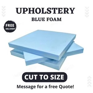 HIGH DENSITY UPHOLSTERY FOAM SHEET- FOR CUSHIONS, SOFAS, BEDS, CAMPERVAN & TOYS - Picture 1 of 1